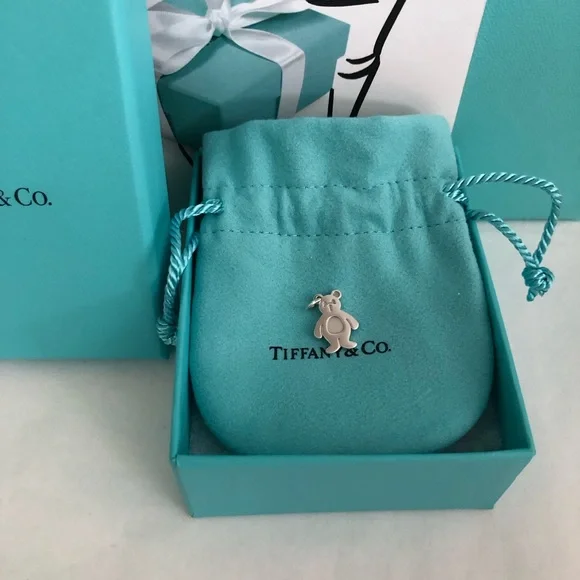 Tiffany bear charm on sale